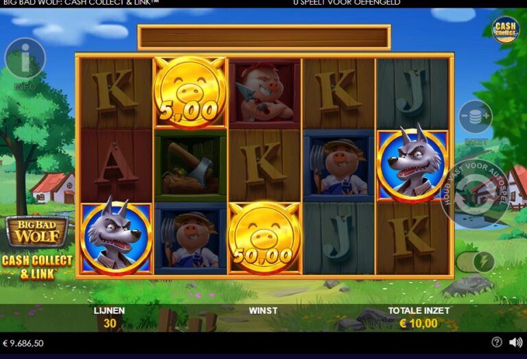 Screenshot 2 van Big Bad Wolf: Cash Collect & Link